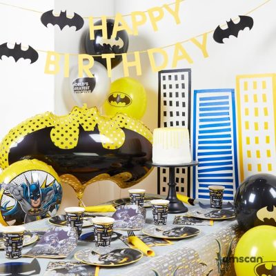 Λάτεξ Μπαλόνια Batman 6 τεμ