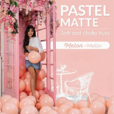 Melon Matte λάτεξ Μπαλόνι