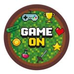 Πιάτα γλυκού Game On 6 τεμ