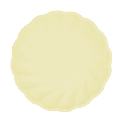 Πιάτα γλυκού Vert Décor κίτρινα 6 τεμ