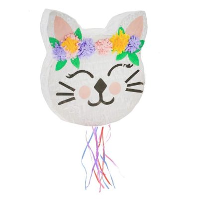 Πινιάτα Γατούλα με λουλούδια