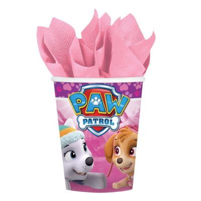 Ποτήρια Paw Patrol Skye & Everest 8 τεμ