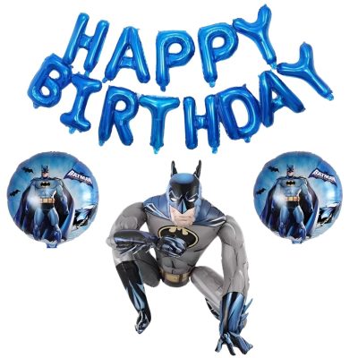 Σετ Μπαλόνια Batman Happy Birthday 16 τεμ