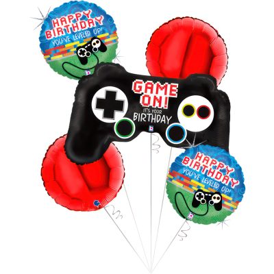 Σετ μπαλόνια Γενεθλίων Game On 5 τεμ