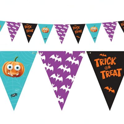 Τριγωνικά Σημαιάκια Halloween 250 cm