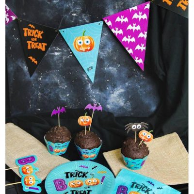 Τριγωνικά Σημαιάκια Halloween 250 cm