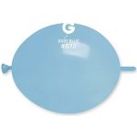 12 Baby Blue μπαλόνι Link-O-Loons με ουρίτσα 100 τεμ