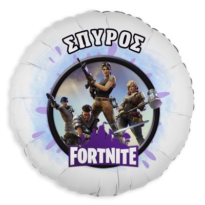 18" Μπαλόνι Foil Στρογγυλό Tυπωμένο - Fortnite