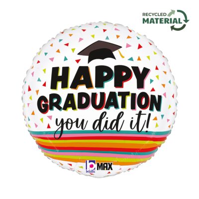 18 Μπαλόνι Festive Graduation