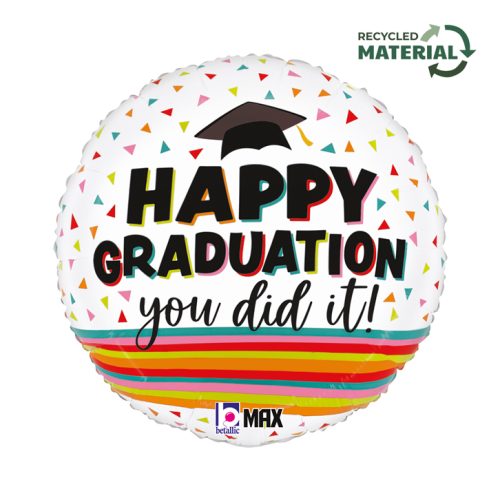 18 Μπαλόνι Festive Graduation