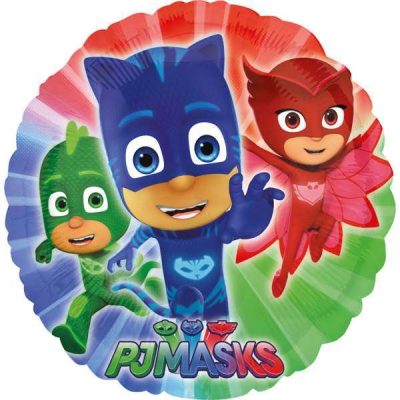 18 Μπαλόνι PJ Masks στρογγυλό