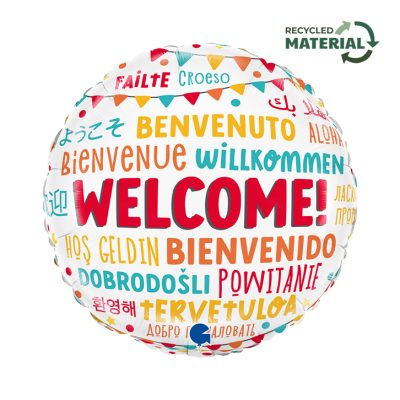 18 Μπαλόνι Welcome σε διάφορες γλώσσες