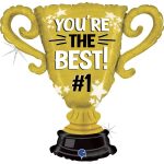 33 Μπαλόνι Χρυσό Κύπελλο You're the Best No1