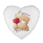 Μπαλόνι Foil Καρδιά Tυπωμένο 18" - Forever Friends