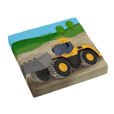 Χαρτοπετσέτες Construction Party 16 τεμ