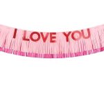 Γιρλάντα με κρόσια I Love you