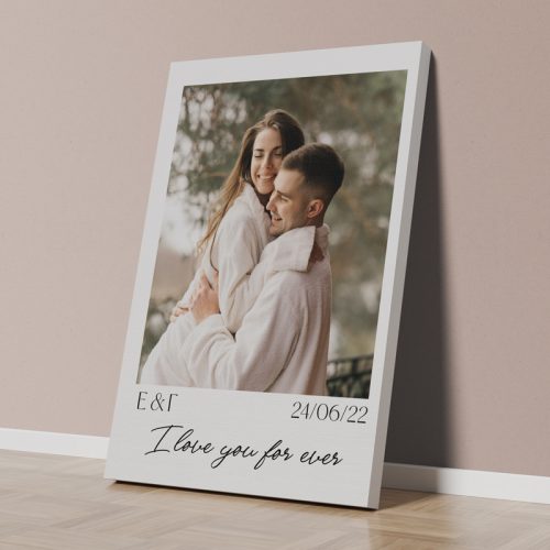 Καμβάς για Ζευγάρι - Forever Polaroid