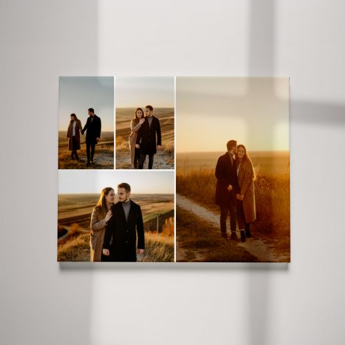 Καμβάς για Ζευγάρι Κολάζ Φωτογραφιών