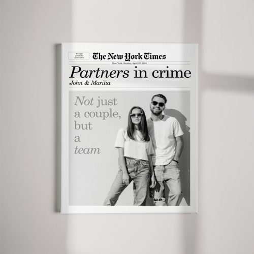 Καμβάς για Ζευγάρι - Partners in Crime