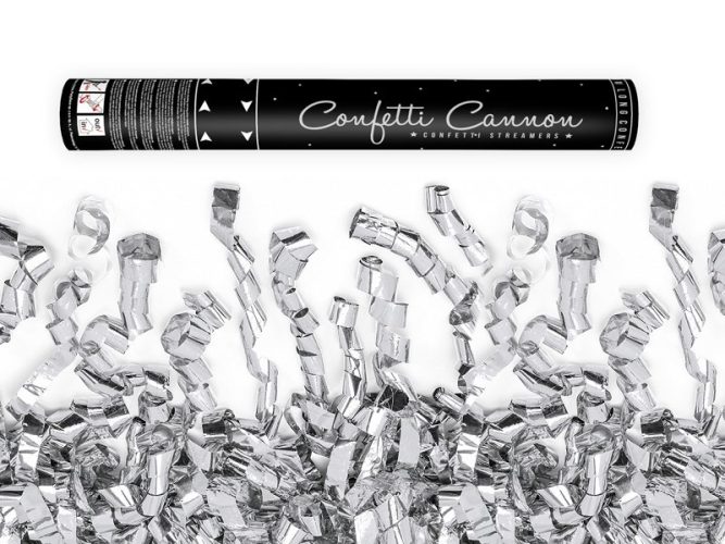 Κανονάκι Ασημί streamers