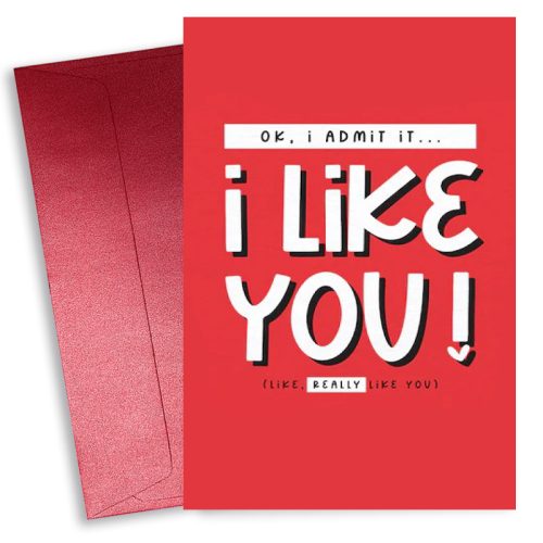 Κάρτα Αγίου Βαλεντίνου - I LIKE YOU