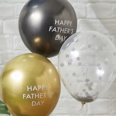 Λάτεξ Μπαλόνια “Happy Father’s Day” 5 τεμ