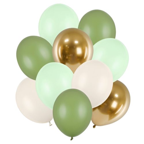 Λάτεξ μπαλόνια Pistachio Mix 10 τεμ