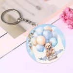 Μαγνητάκι / Μπρελόκ Αρκουδάκι Boho