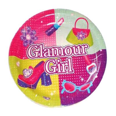 Πιάτα γλυκού Glamour girl 8 τεμ
