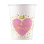 Ποτήρια πάρτυ Little Princess 8 τεμ