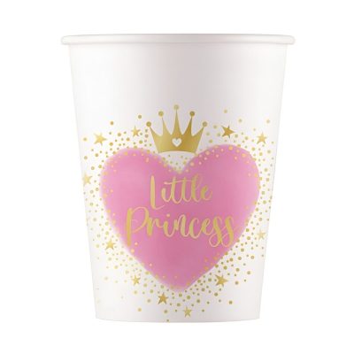 Ποτήρια πάρτυ Little Princess 8 τεμ