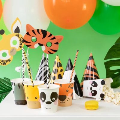 Ποτήρια πάρτυ Ζούγκλα 4 τεμ