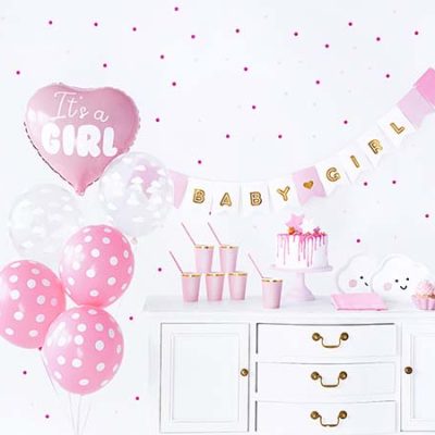 Σετ διακόσμησης πάρτυ “It’s a girl”
