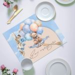 Σουπλά Βάπτισης Boho Αρκουδάκι