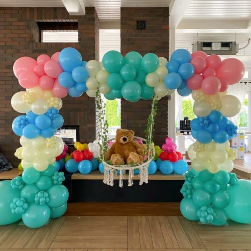 Τετράγωνη Αψίδα για μπαλόνια/λουλούδια 220 cm