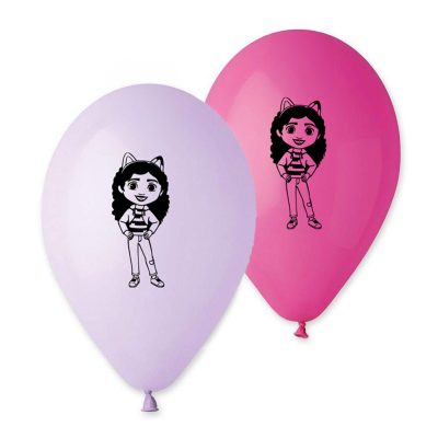 12'' Μπαλόνι τυπωμένο Gabby's Dollhouse 25 τεμ