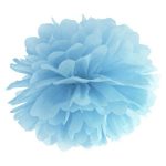 Baby Blue χάρτινο Pom Pom