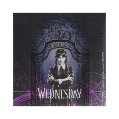 Χαρτοπετσέτες Wednesday Addams 20 τεμ
