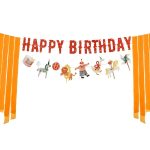 Διακοσμητικό Μπάνερ Τσίρκο Happy Birthday 275εκ.