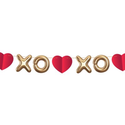 Διασκομηστική Γιρλάντα XOXO 200cm