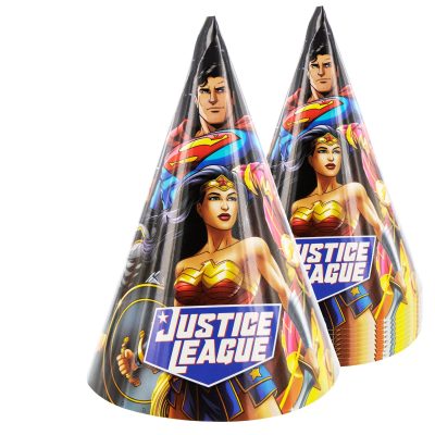 Καπελάκια πάρτυ Justice League 10 τεμ