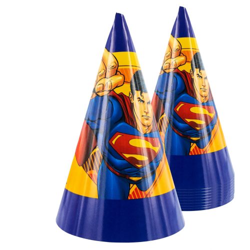 Καπελάκια πάρτυ Superman 10 τεμ