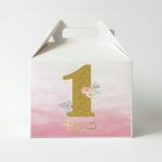 Lunchbox 1st Birthday Girl (3 τεμ)