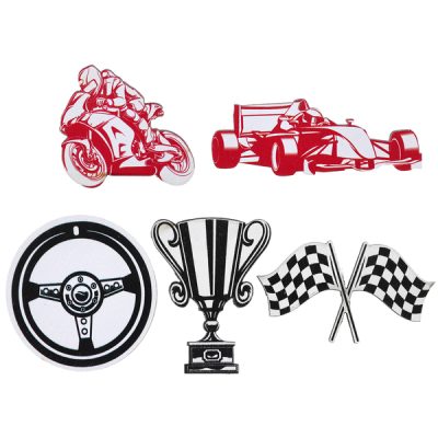 Ξύλινα διακοσμητικά Formula 1 5 τεμ
