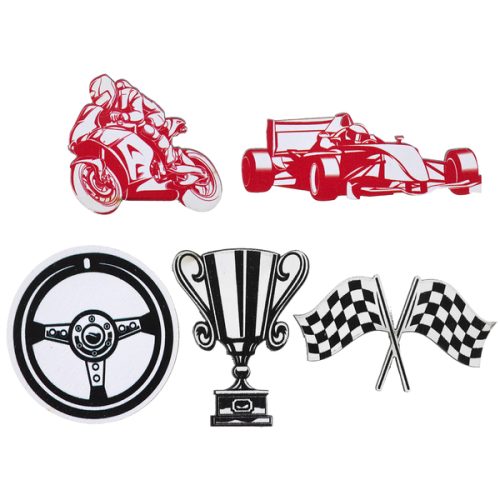 Ξύλινα διακοσμητικά Formula 1 5 τεμ