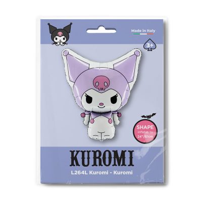 24 Μπαλόνι Kuromi λιλά