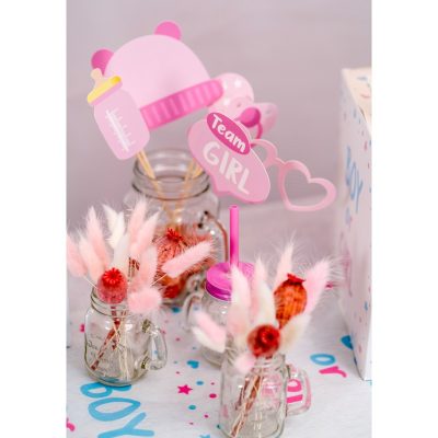 Στικάκια Photobooth Gender Reveal 12 τεμ
