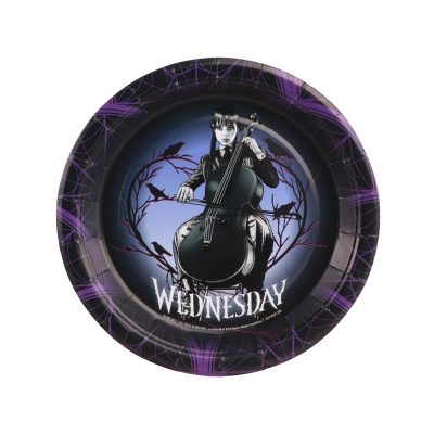Πιάτα Γλυκού Wednesday Addams 8 τεμ