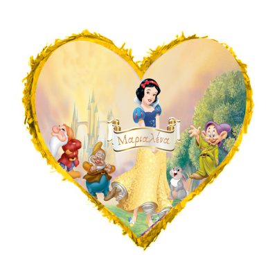 Πινιάτα καρδιά Χιονάτη