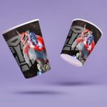 Ποτήρια πάρτυ Transformers 8 τεμ